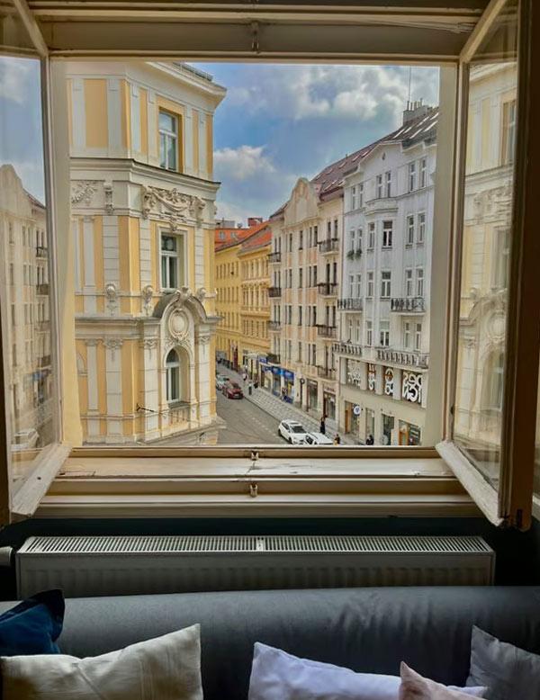 布拉格的公寓景观